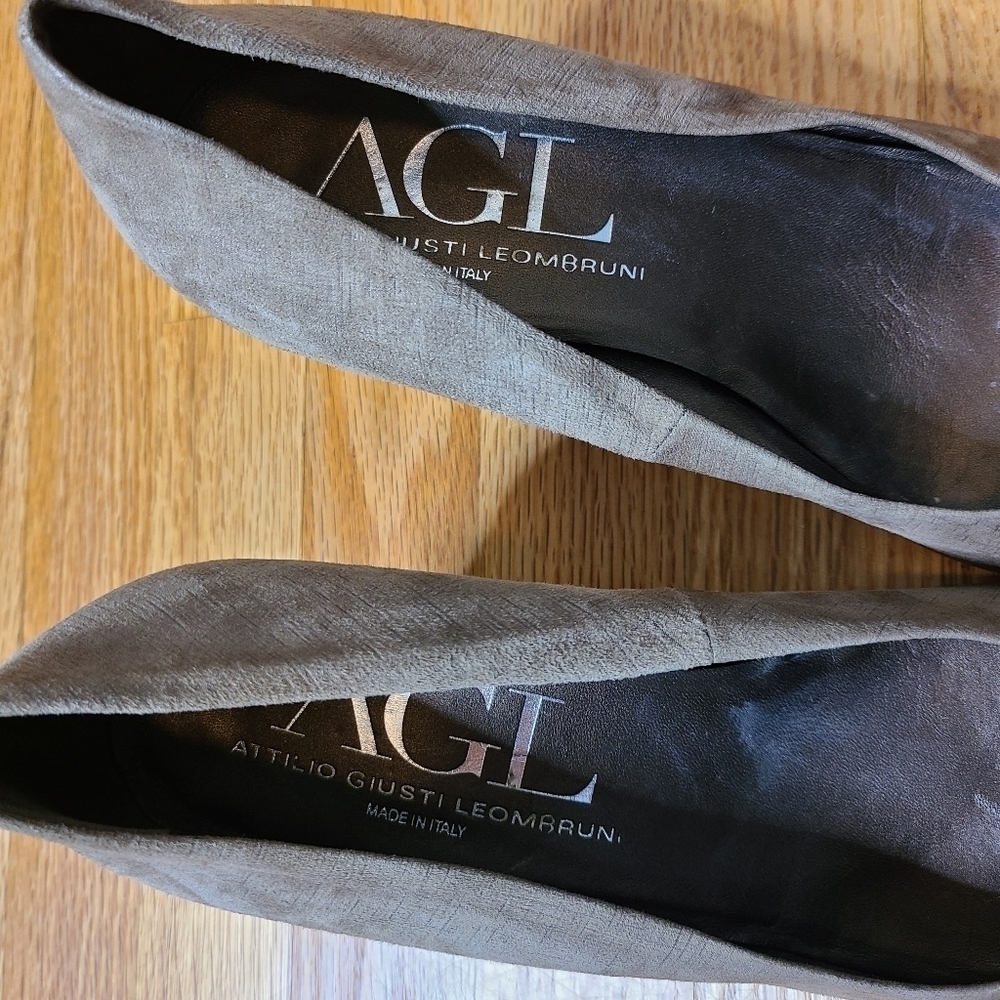 AGL Size 10 Slip On Cone Heeled Pumps - Picture 5 of 9
